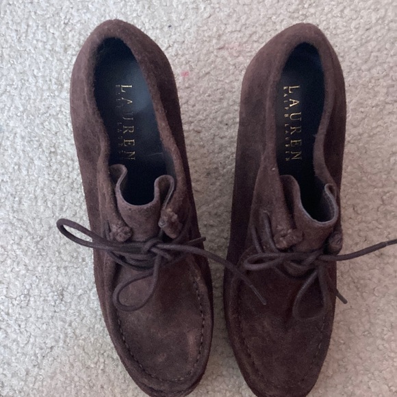 Ralph Lauren Shoes - Ralph Lauren Brown ankle boots